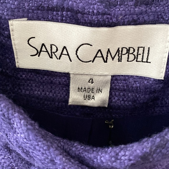 Sara Campbell Silk Matka Jacket 4 NWOT - Picture 11 of 14
